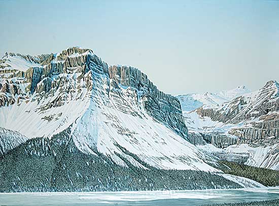 #149 ~ Webb - Breakup, Hector lake