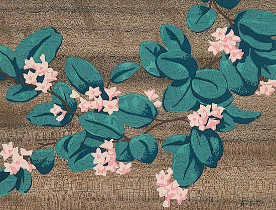 #422 ~ Casson - Untitled - Pink Flowers