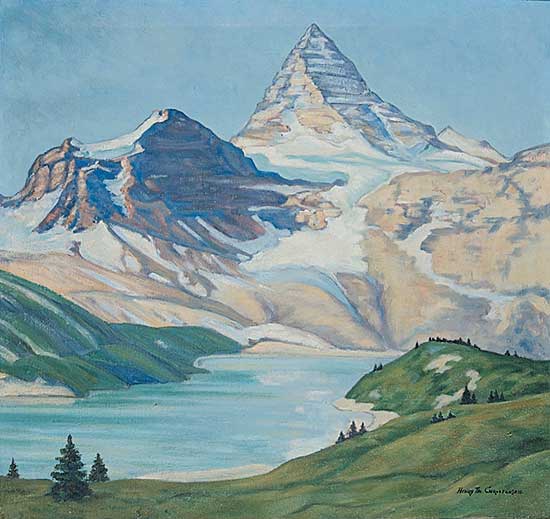 #424 ~ Christensen - Mount Assiniboine, 1300 feet, Canadian Rocky Mountains
