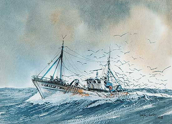#427 ~ Damen - The Breton Fishing Vessel 'Shorai' of Guilvenic Bretange