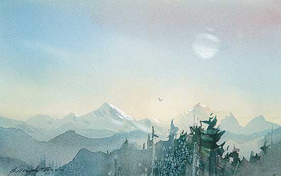 #441 ~ Heighton - Untitled - Mount Baker Landscape