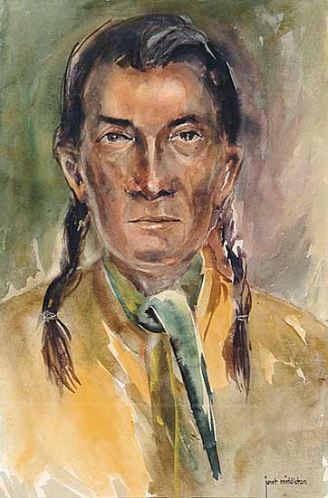 #488 ~ Middleton - Untitled - Portrait of a Young Man