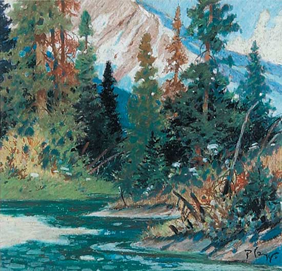 #501 ~ Plangg - Untitled - Mountain Stream