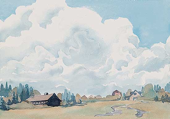 #514.2 ~ Shelton - Untitled - Alberta Sky