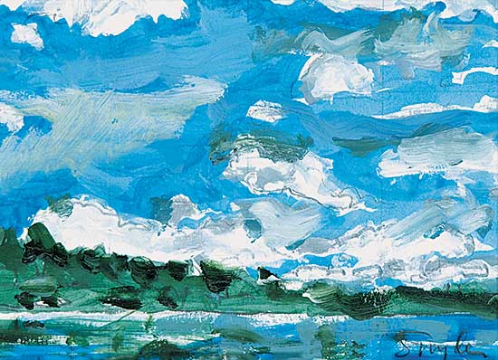 #520 ~ Snyder - Untitled - Summer Sky