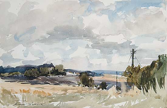 #534 ~ Wesson - Untitled - Rural Landscape