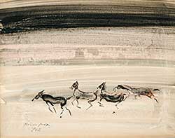 #211 ~ Moti - Untitled - Four Horses