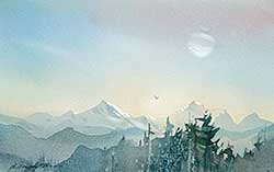 #441 ~ Heighton - Untitled - Mount Baker Landscape