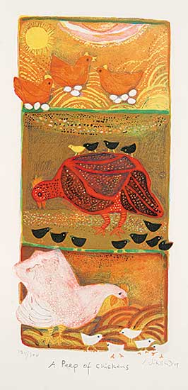 #7 ~ Bledsoe - A Peep of Chickens  #174/300