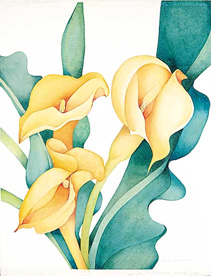 #79 ~ Stauffer - Spring Brass Trio [Calla Lilies]