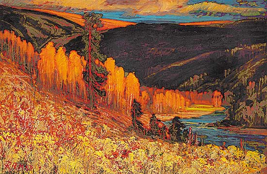 #22 ~ Messner - Nichola Valley, Autumn, B.C.