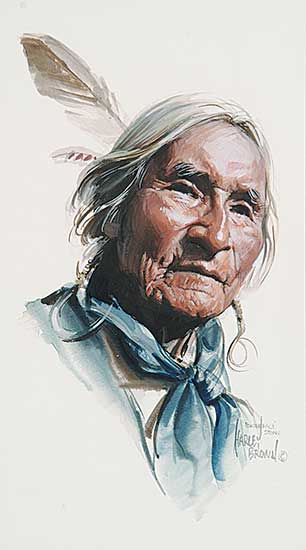 #411 ~ Brown - 'Powderface' Stoney