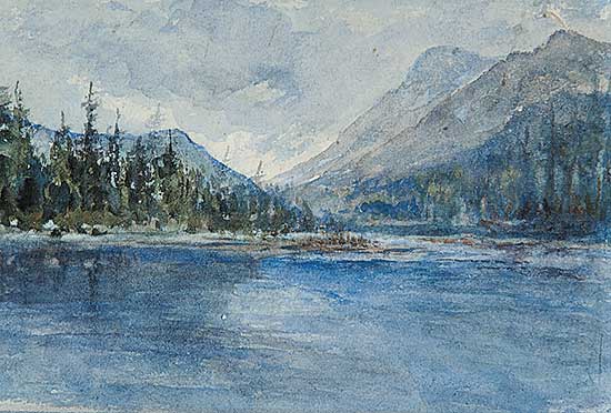 #416 ~ Carr - Untitled - Coastal Mountains, Inside Passage