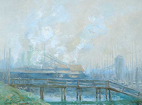 #431 ~ de Grandmaison - Cedar Mill in Rain