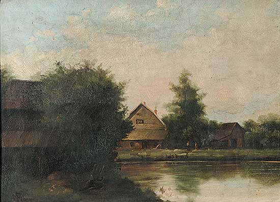 #435 ~ Fleming - Untitled - The Farm on the Lake