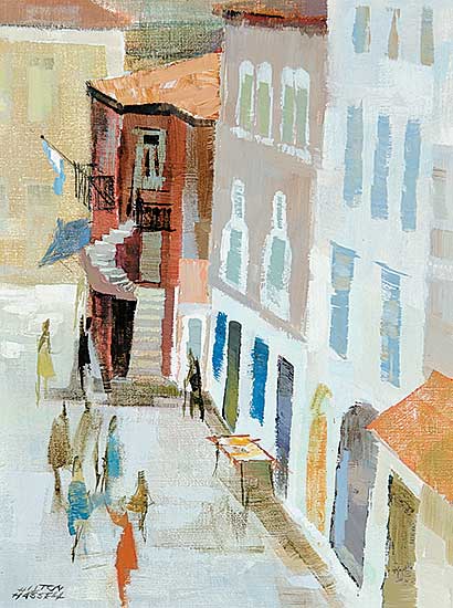 #453 ~ Hassell - Windows and Doorways, Little Shops, Hydra, Greek Isles