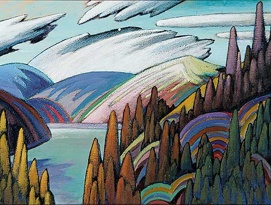 #457 ~ Hergel - Springtime, Agawa Canyon, 1994