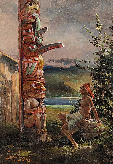 #462 ~ Innes - Untitled - Spirit of the Totem