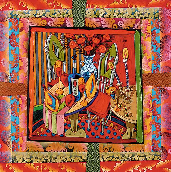 #484 ~ Leier - Cocktails at the Blue Vase II