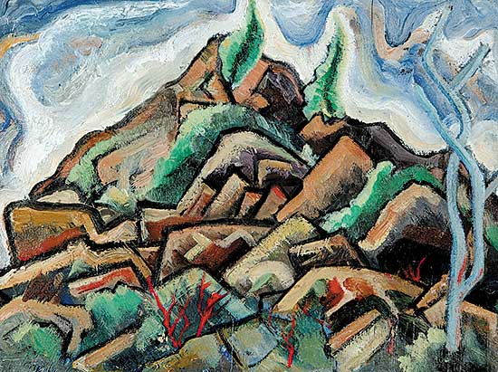 #495 ~ Loveless - Untitled - Craggy Mountain Top