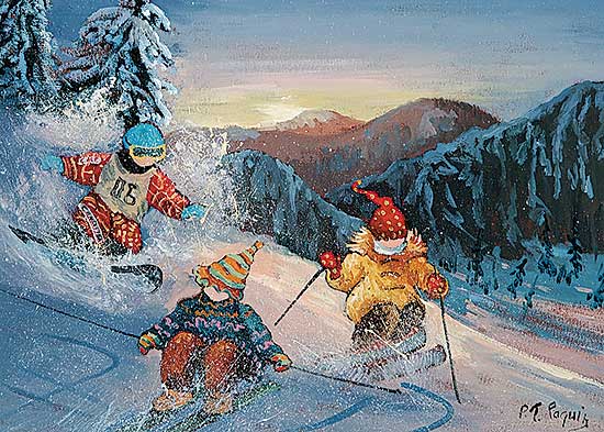 #517 ~ Paquin - Au Coucher du Soleil