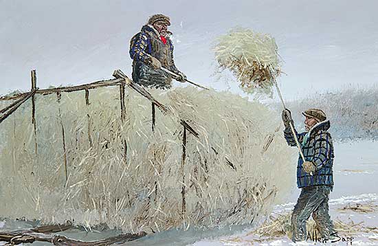 #535 ~ Sapp - Working on a Cold Day
