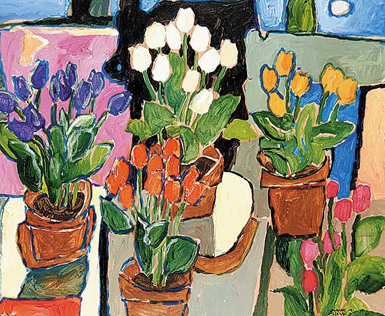 #544 ~ Simard - Tulips at Springtime