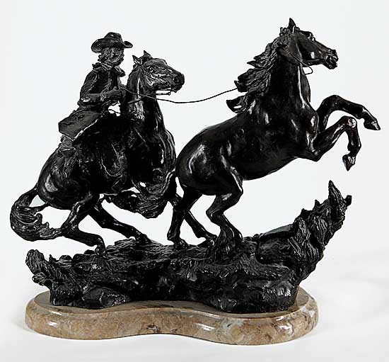 #611 ~ Hazak - Untitled - Catching the Wild Horse  #21/30