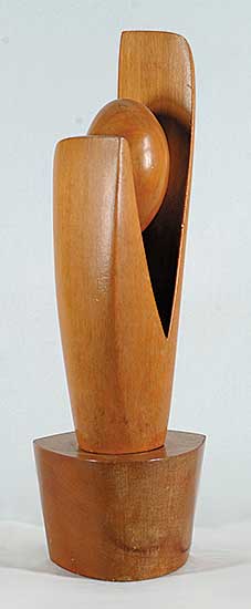 #717 ~ Ochs - Untitled - Abstract Egg