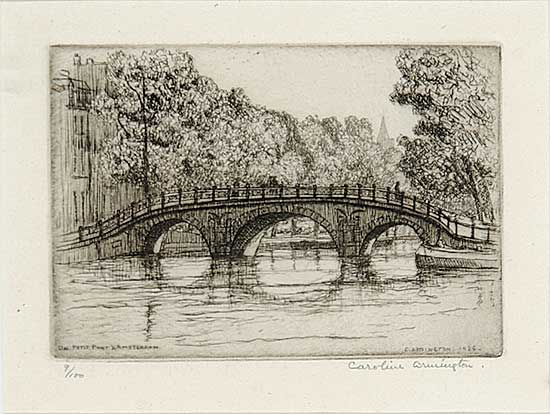 #802 ~ Armington - Un Petit Pont A Amsterdam  #9/100