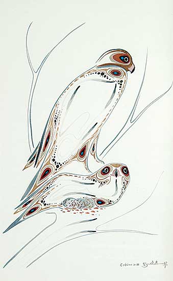 #831 ~ Cobiness - Untitled - Hawks