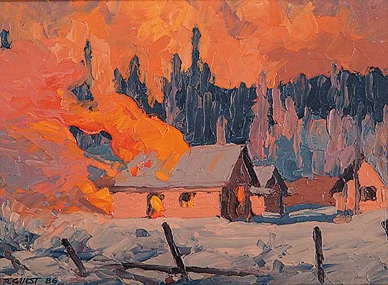 #854 ~ Guest - Forest Fire Impression 9/86