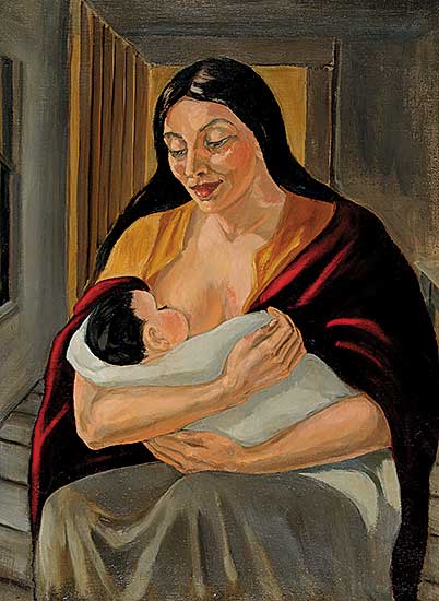 #913 ~ Potter - Mother and Child