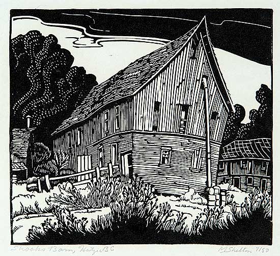 #932 ~ Shelton - Shooks Barn, Hatzic B.C.  #7/50