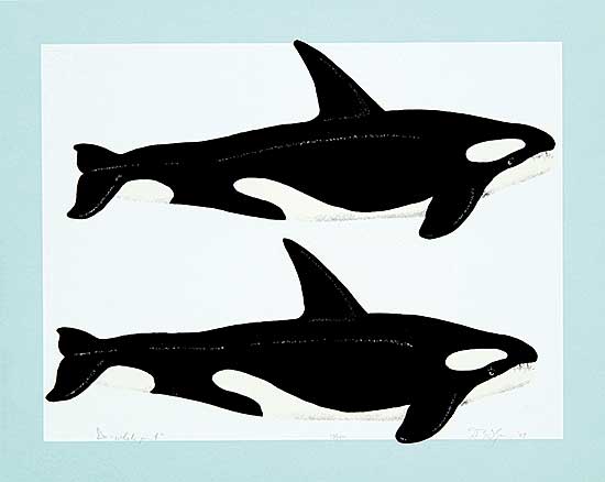 #949 ~ Thauberger - Whale Print  #35/150