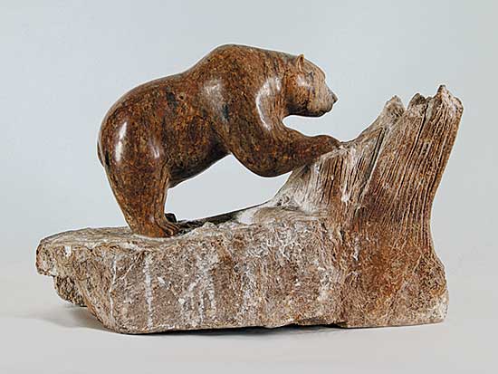 #967 ~ Willford - Bear Over Stump