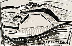 #410 ~ Brandtner - Gaspe Landscape, 1941