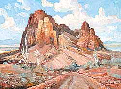 #428 ~ Crockford - On the Road to Steeple Rock, Nr. Duncan, Arizona