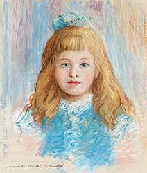 #499 ~ MacDonald - Untitled - Portrait of a Young Girl
