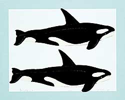 #949 ~ Thauberger - Whale Print  #35/150