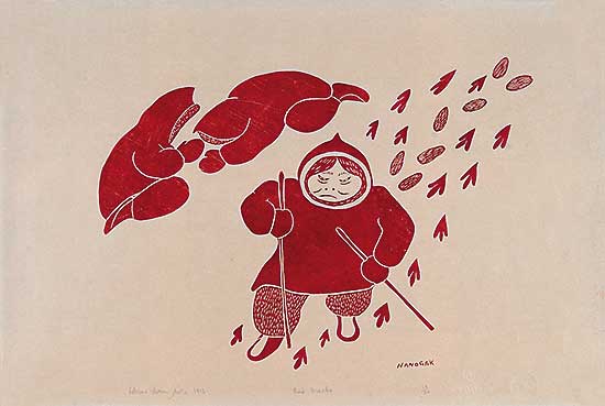 #23.2 ~ Nanogak - Bird Tracks  #13/50