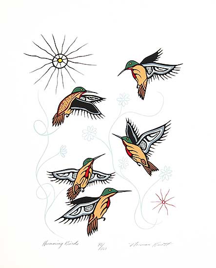 #76 ~ Knott - Humming Birds  #90/100