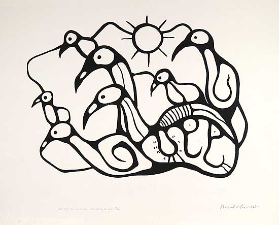 #87 ~ Morrisseau - We Must be Childlike, Simplicity in Spirit  #31/98