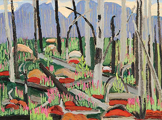 #71 ~ Kerr - Storm Mt.  Burnt Trees and New Grove