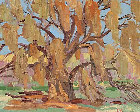 #72 ~ Kerr - Old Mesquite Tree, Mesa, Ariz.