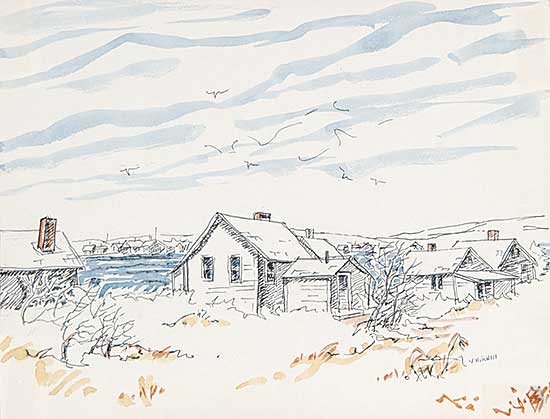 #101 ~ Mitchell - Untitled - View of Chestermere