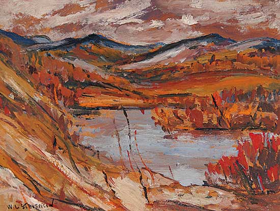 #137 ~ Stevenson - A Mountain Lake, Sept