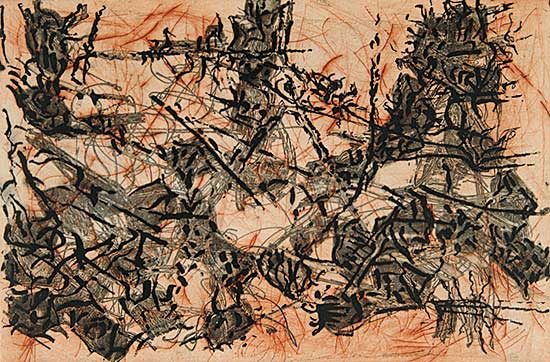 #317 ~ Riopelle - Constructions Chimeriques  #E.A.