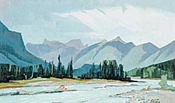 #56 ~ Hassell - The Kicking Horse River on Yoho, B.C.