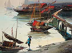 #139 ~ Chan - Untitled - The Chinese Harbour